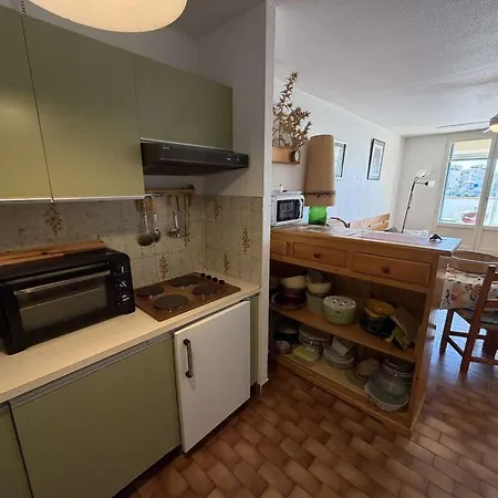 Apartmán Grand T3 Avec Terrasse, Piscine Et Parking Pres De La - Fr-1-81-242 Le Barcarès