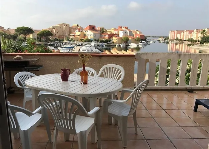 Grand T3 Avec Terrasse, Piscine Et Parking Pres De La - Fr-1-81-242 Le Barcarès