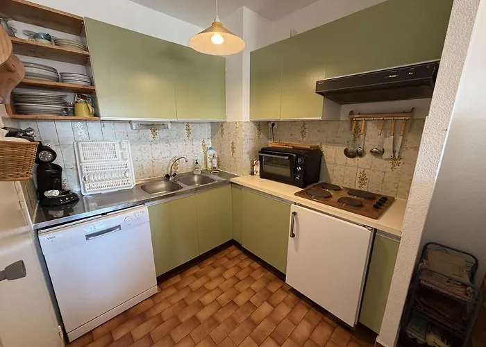 Appartement Grand T3 Avec Terrasse, Piscine Et Parking Pres De La - Fr-1-81-242 Le Barcarès
